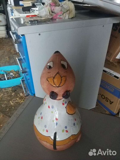 Статуэтка глиняная Мышь