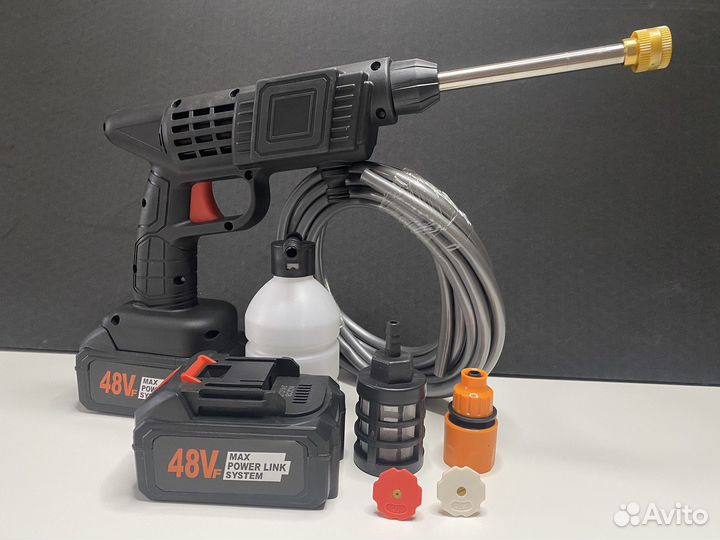 Мойка высокого давления 2 аккумулятора