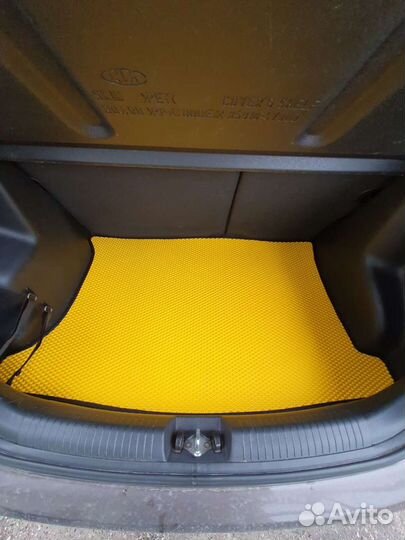Коврик в багажник hyundai solaris и др