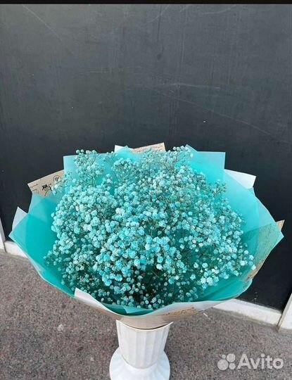 Букет из гипсофилы. Доставка