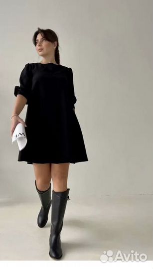 Платье свободное 42 размера s