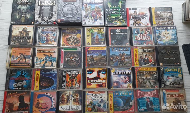 Игры для пк на дисках и другое