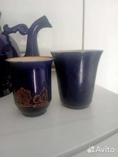 Синяя посуда набор СССР