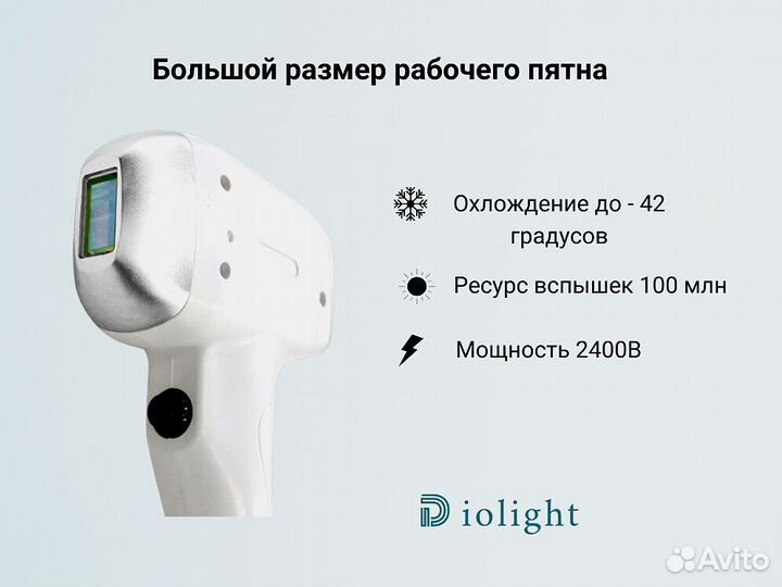 Диодный лазер Ultra Max 2400в, новый, гарантия