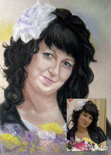 Портрет по фото на заказ