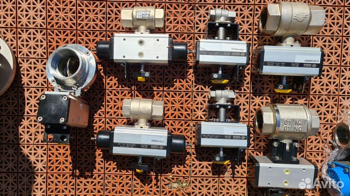 Клапана пневматические Atex II DN 10-40