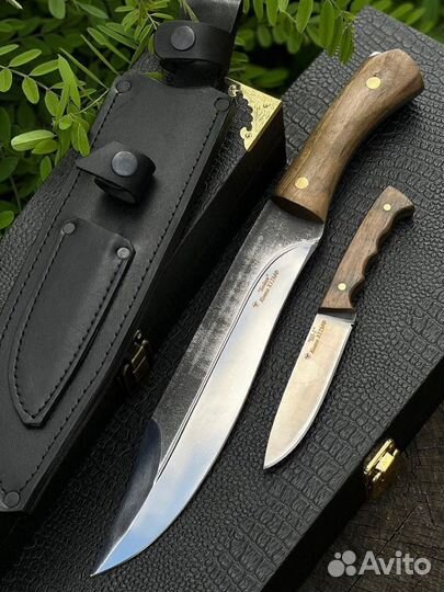 Нож скоторез с разделочным