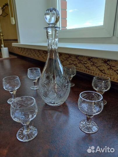 Хрустальная посуда СССР