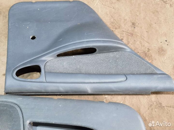 Обшивка двери chevrolet lanos