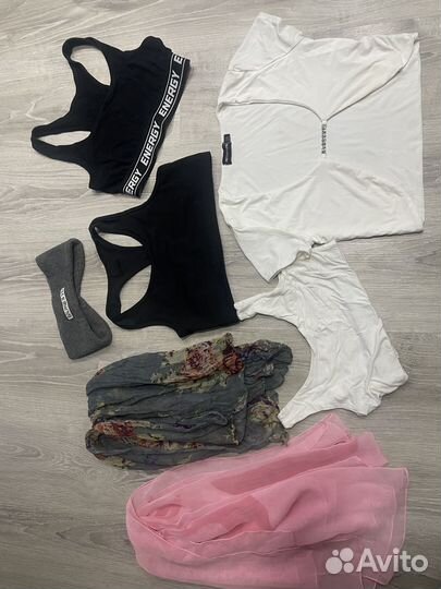 Топ, купальник, ремень