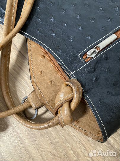 Сумка кожаная женская бу (Италия)