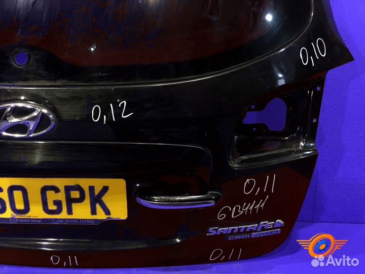 Дверь багажника Hyundai Santa Fe Cm SUV D4HB 2.2L