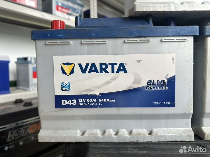 Аккумулятор 60 ah бу