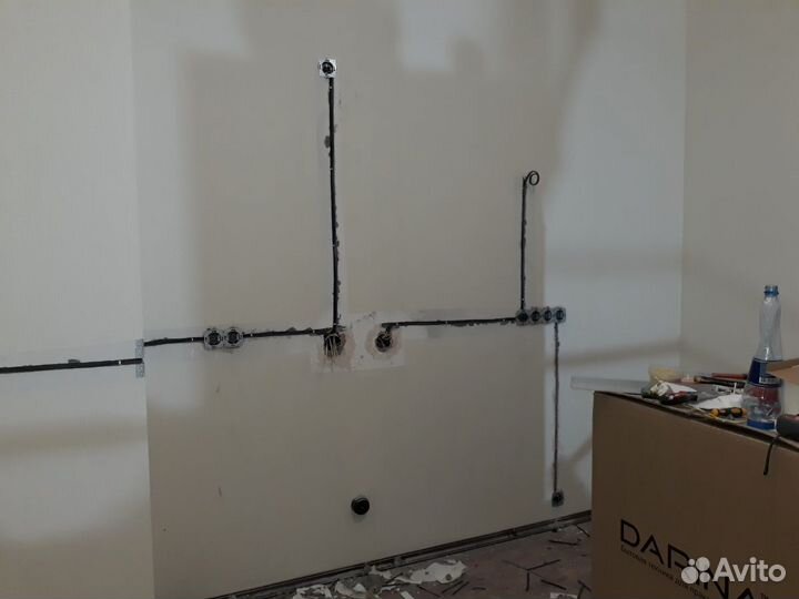 Электрик.качественный электромонтаж.штробление