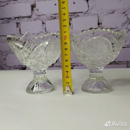 Креманки хрусталь СССР