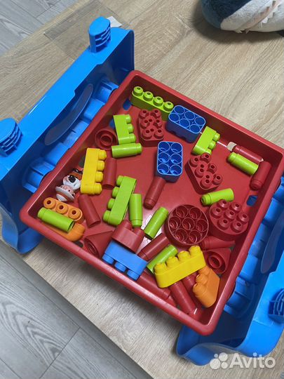 Развивающий стол, рисование и конструктор