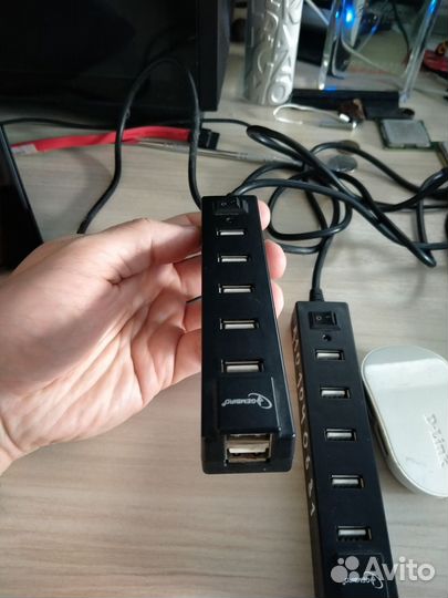 USB хабы на 7 и 4 порта