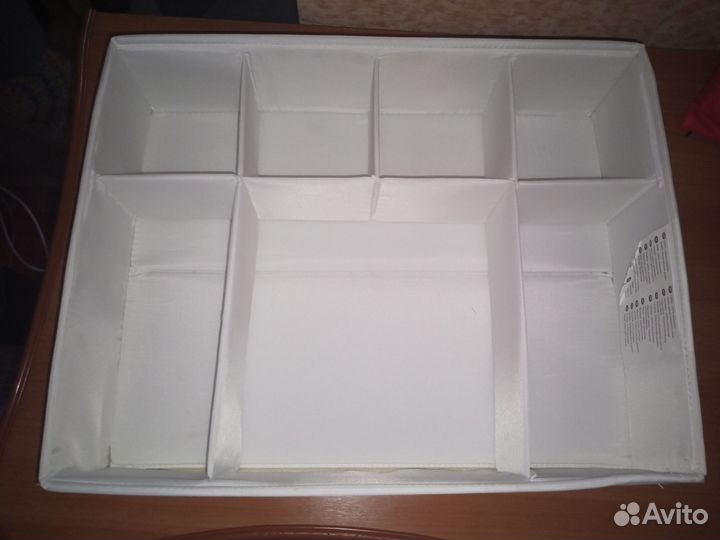 Коробка-органайзер для хранения Икеа