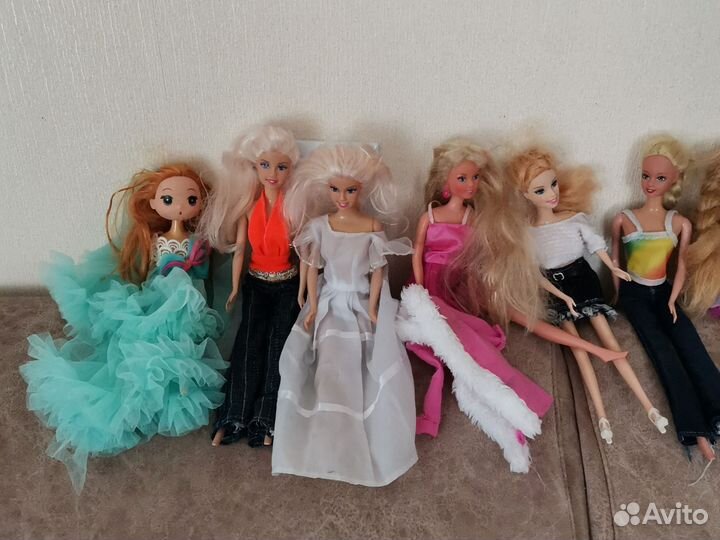 Набор кукол барби и мебель