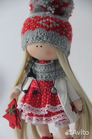 Интерьерная кукла ручной работы