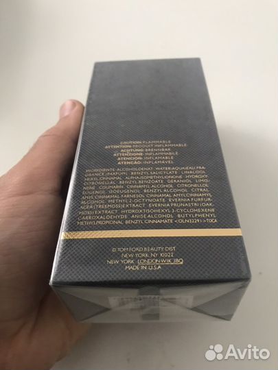 Tom Ford Noir DE Noir 100 ml парфюм