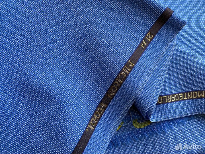 Отрезы итальянской костюмной шерсти из Бьеллы