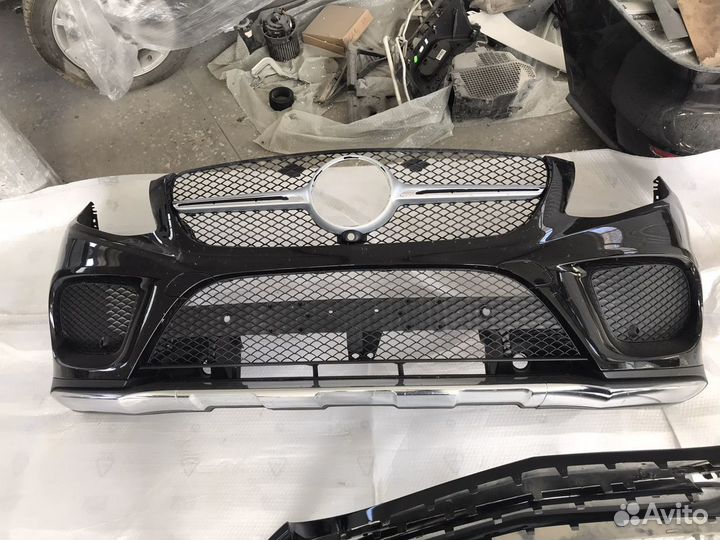 Бампер Mercedes GLE coupe amg заводской