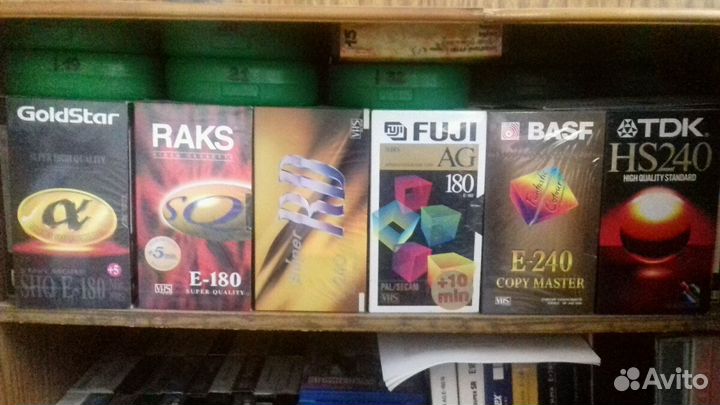 Видеокассеты VHS с фильмами