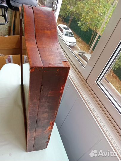 Старинный киот 19в под икону 30х35