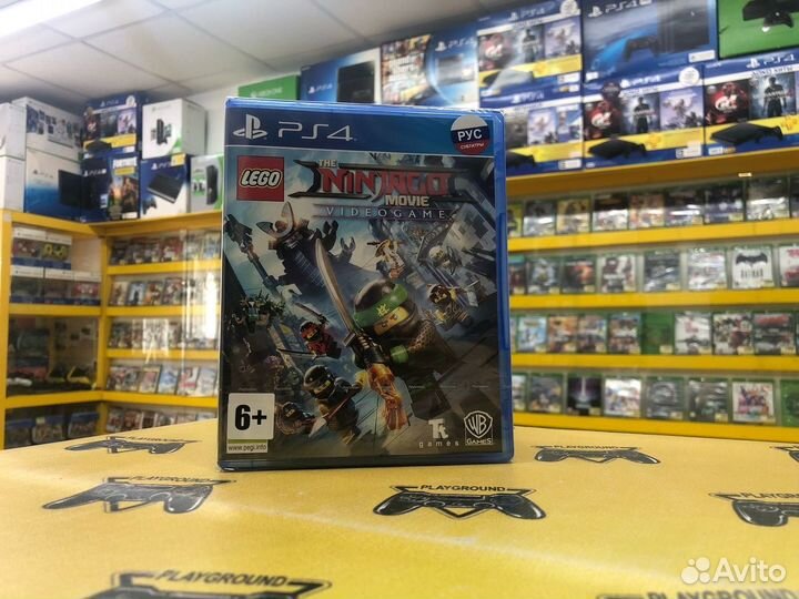 Lego Ninjago PS4 Новый Диск