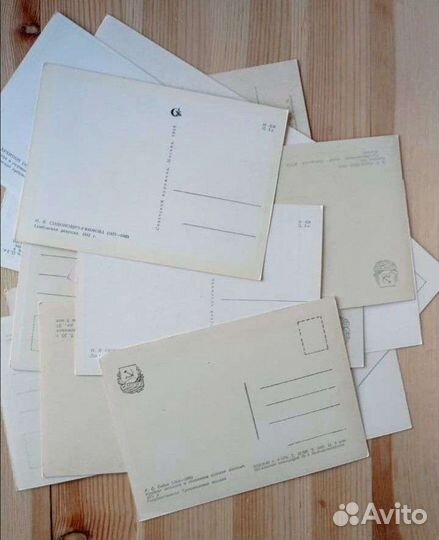 Женские портреты, 22 открытки, 50-70е годы