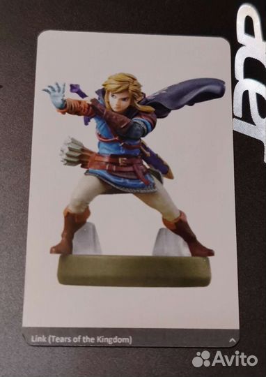 Карточка Link Amiibo zelda tears of the kingdom