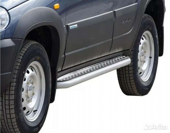 Пороги на Ниву Шевроле