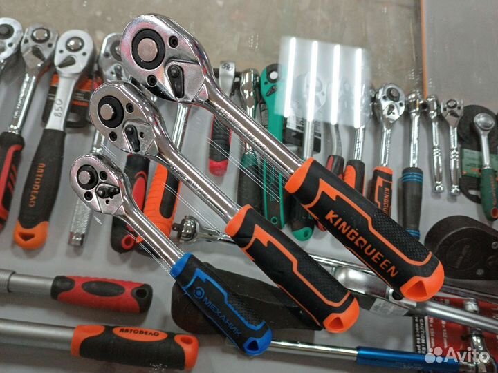 Трещотка 1/4, 3/8, 1/2 24 зуба