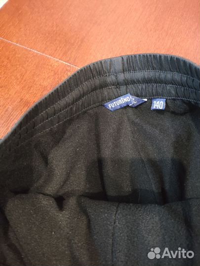 Утепленные брюки для мальчика 140