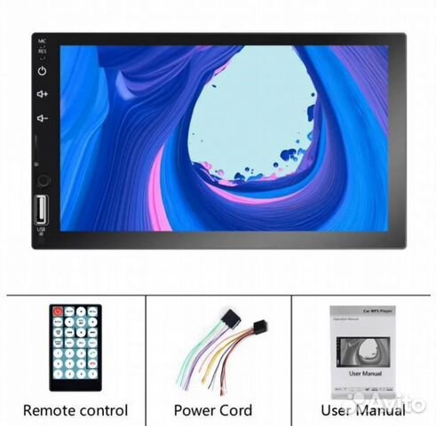 Автомагнитола 2 Din USB SD AUX 7023/7009