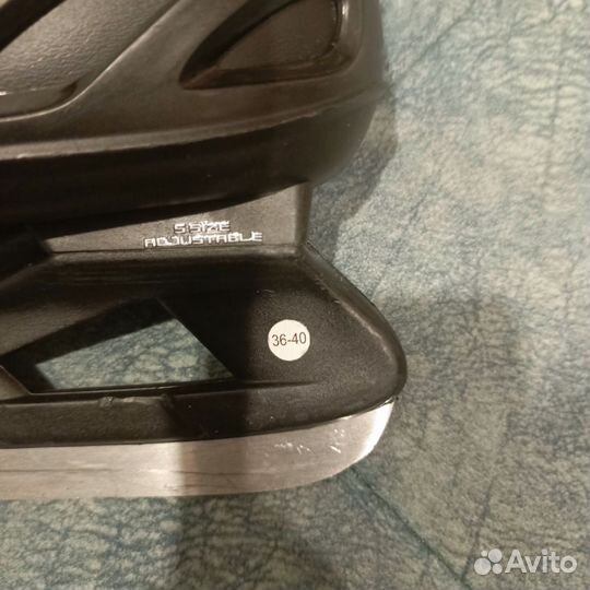 Коньки раздвижные 36 40, но по факту 37-39