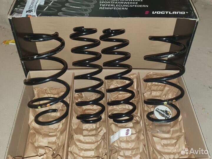Передние и задние пружины VAG, оригинал