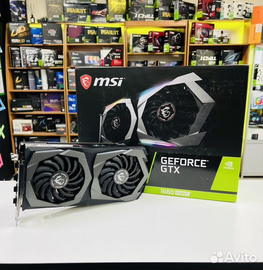 Видеокарта MSI GTX1660Super Гарантия