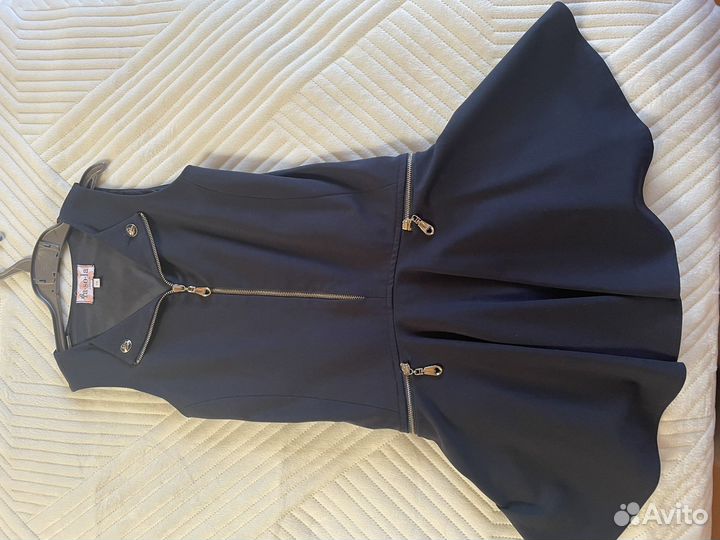 Форма школьная синяя 8-9 лет