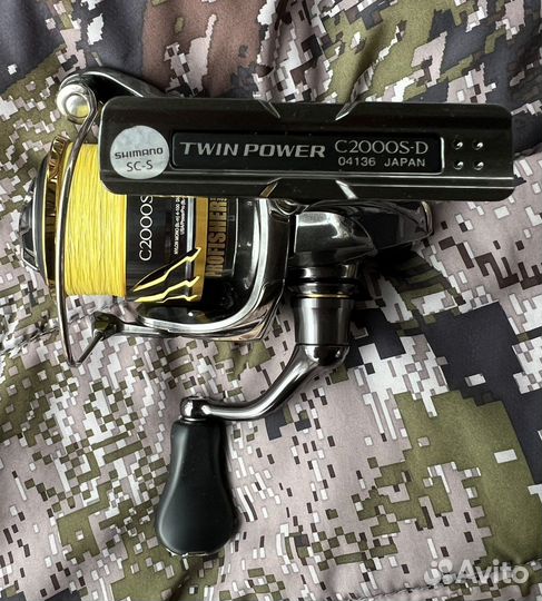 Катушка Shimano 20 twin power C2000S