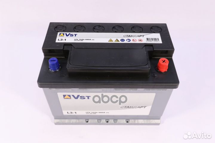 574300068 аккумуляторная батарея 6ст-74 74Ah 6