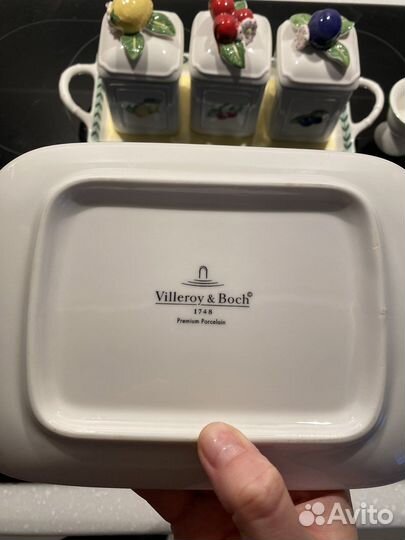 Посуда Villeroy boch Набор джемниц, Масленка