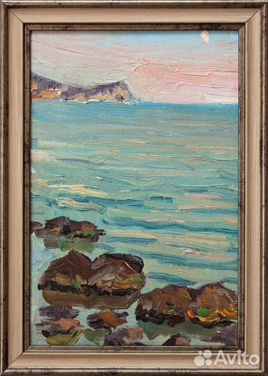 Картина маслом морской пейзаж