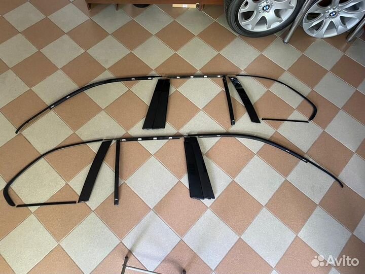 Молдинги BMW X5 E53 Shadow-Line, 51328257701