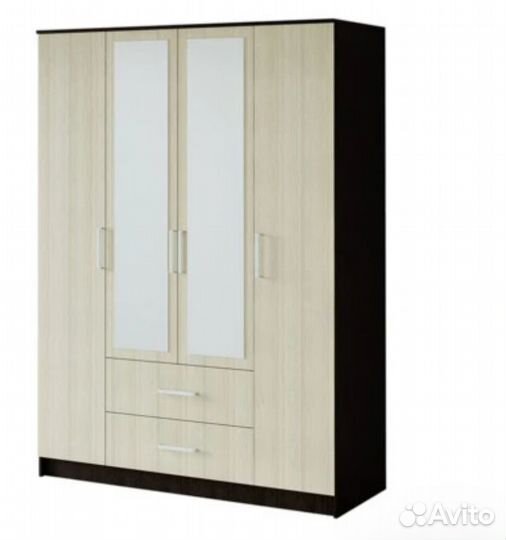 Шкаф 4 х створчатый бу