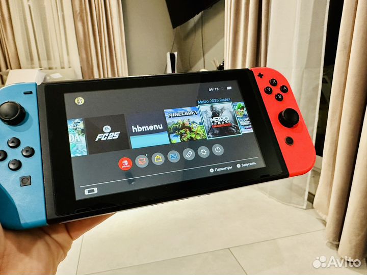 Nintendo switch V2 прошитая / любые игры