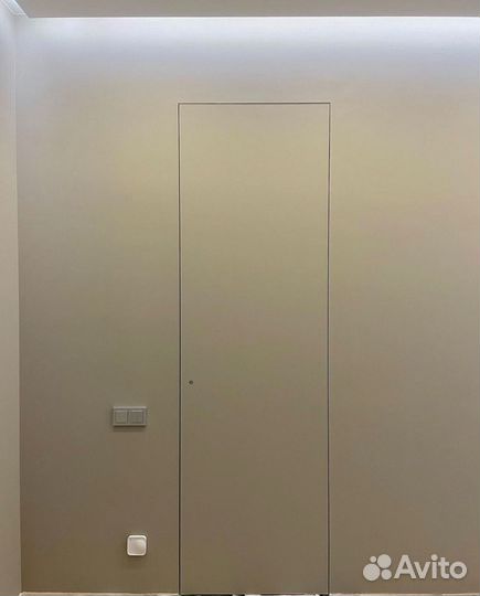 Скрытые межкомнатные двери