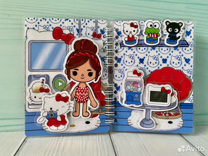 Hello kitty игра на липучках