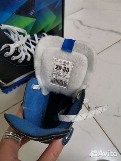 Коньки детские раздвижные nordway 29-33